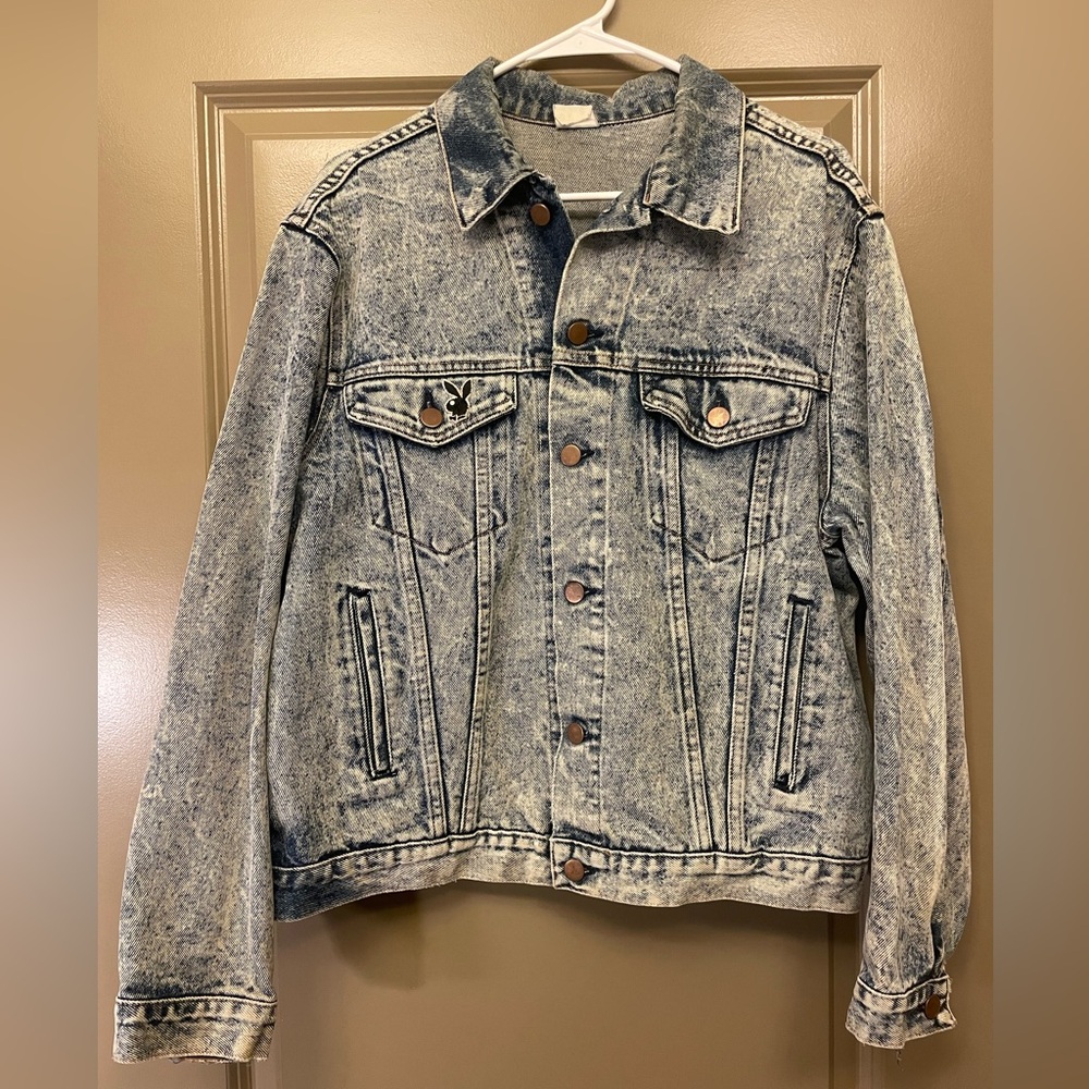 Vintage Playboy Denim Jacket Jean Jacket